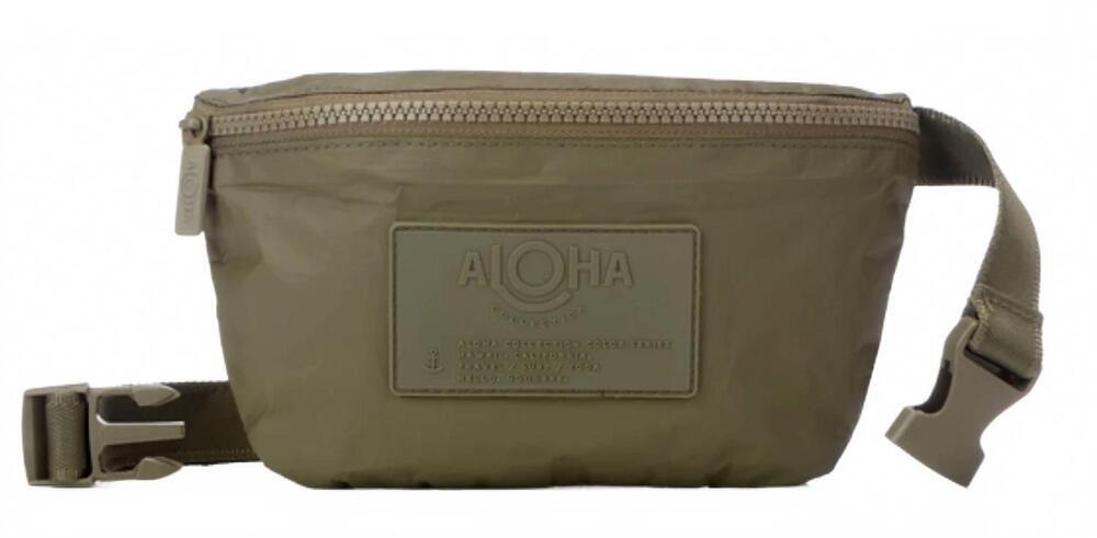 NEW ALOHA COLLECTION women's mini hip pack bag in green